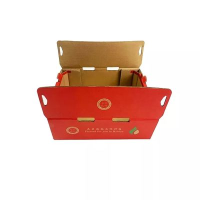 段ボール果物と野菜の包装箱を印刷するCMYKを荷箱