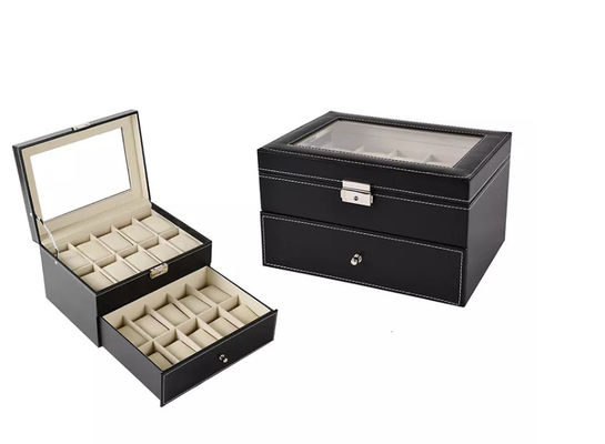 20pcs MDF木の包装箱のコレクションの腕時計包装箱ISO9001