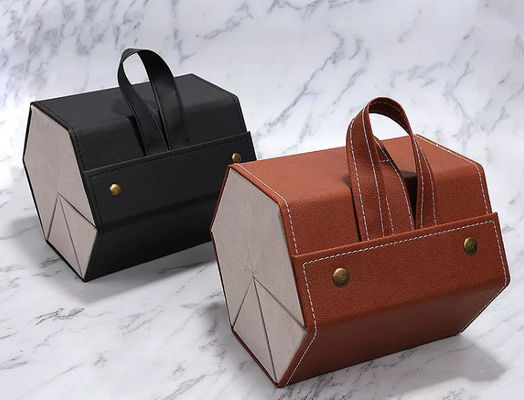 ODM PUの革宝石箱の絶妙なサングラスのギフト用の箱SGS