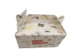 リサイクルされたODMはフライド チキンのカスタマイズされた食品包装箱のよい剛さを