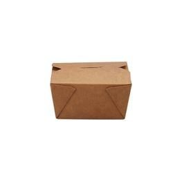 ODMの使い捨て可能な食品包装箱800mlの生物分解性のファースト・フード包装箱