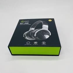 無線ヘッドホーンのギフト用の箱のカートンの生物分解性堅いギフトの荷箱