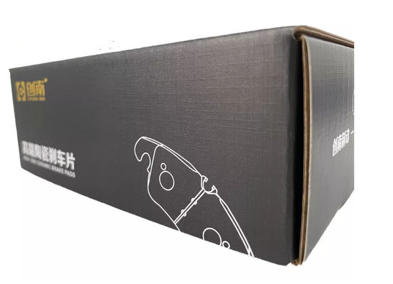 段ボール黒い荷箱小さいデボス加工 ISO9001