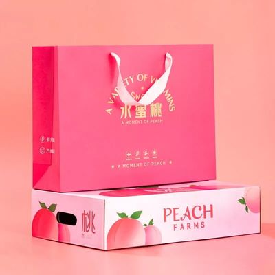 波形を付けられる-板は包装箱Appleの荷箱にニスをかける実を結ぶ