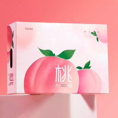 波形を付けられる-板は包装箱Appleの荷箱にニスをかける実を結ぶ