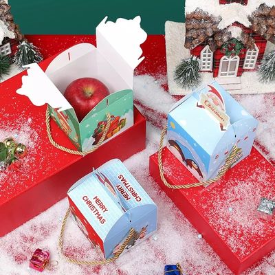贅沢なボール紙の休日キャンデーのギフト用の箱10*10*10cm多色