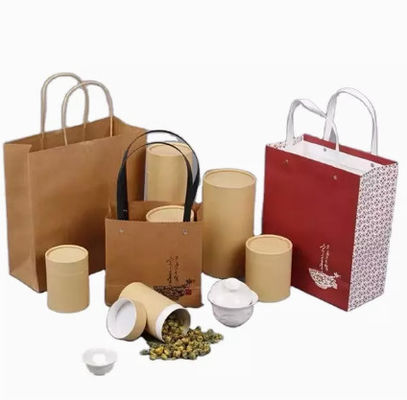 OEM ODMサービスの食品等級のボール紙の茶箱シリンダー